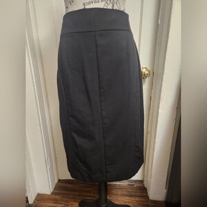 Worthington Sophisticated Black Pencil Skirt Size 12 NWT